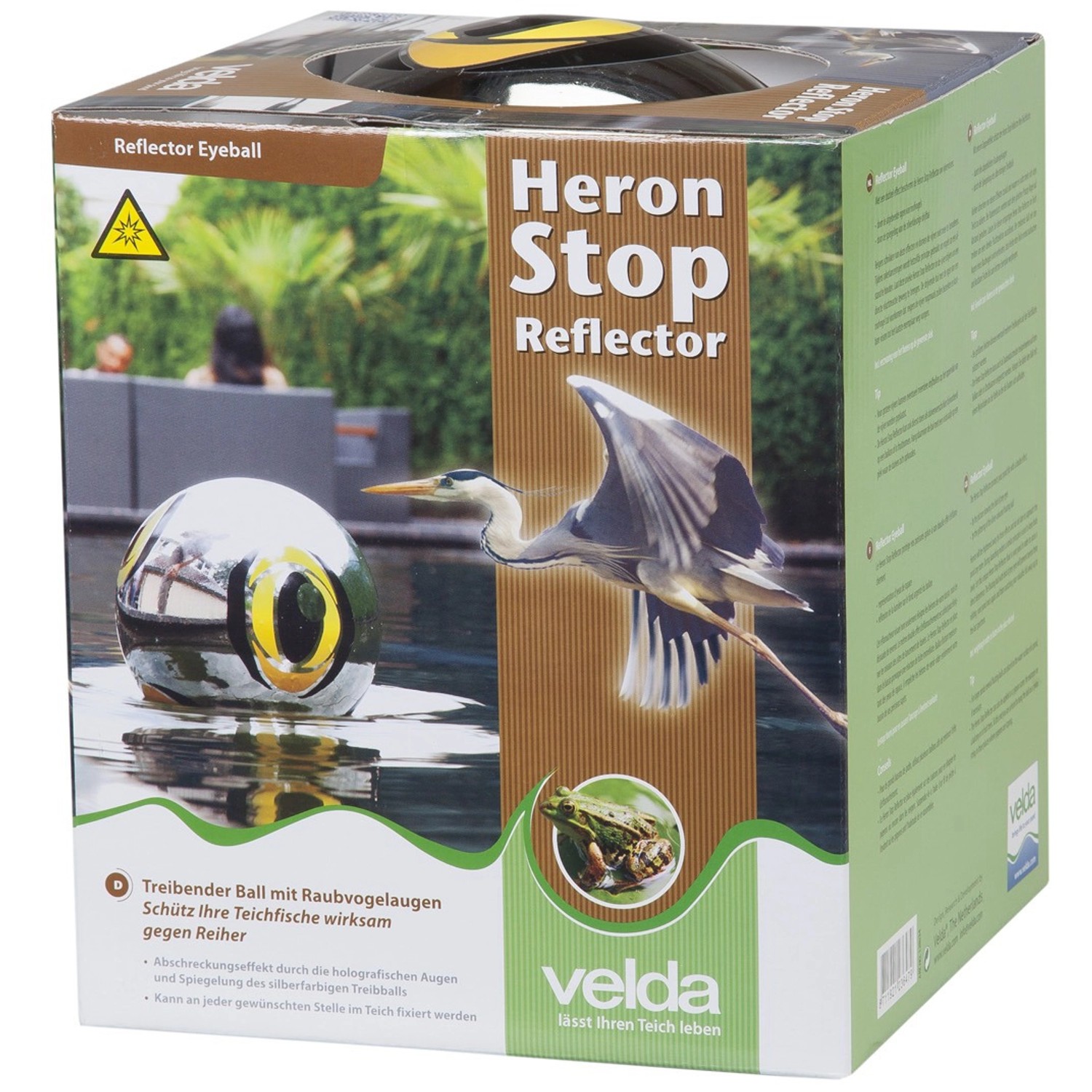 Velda spiegelnde Kugel Heron Stop Reflector Ø 15 cm