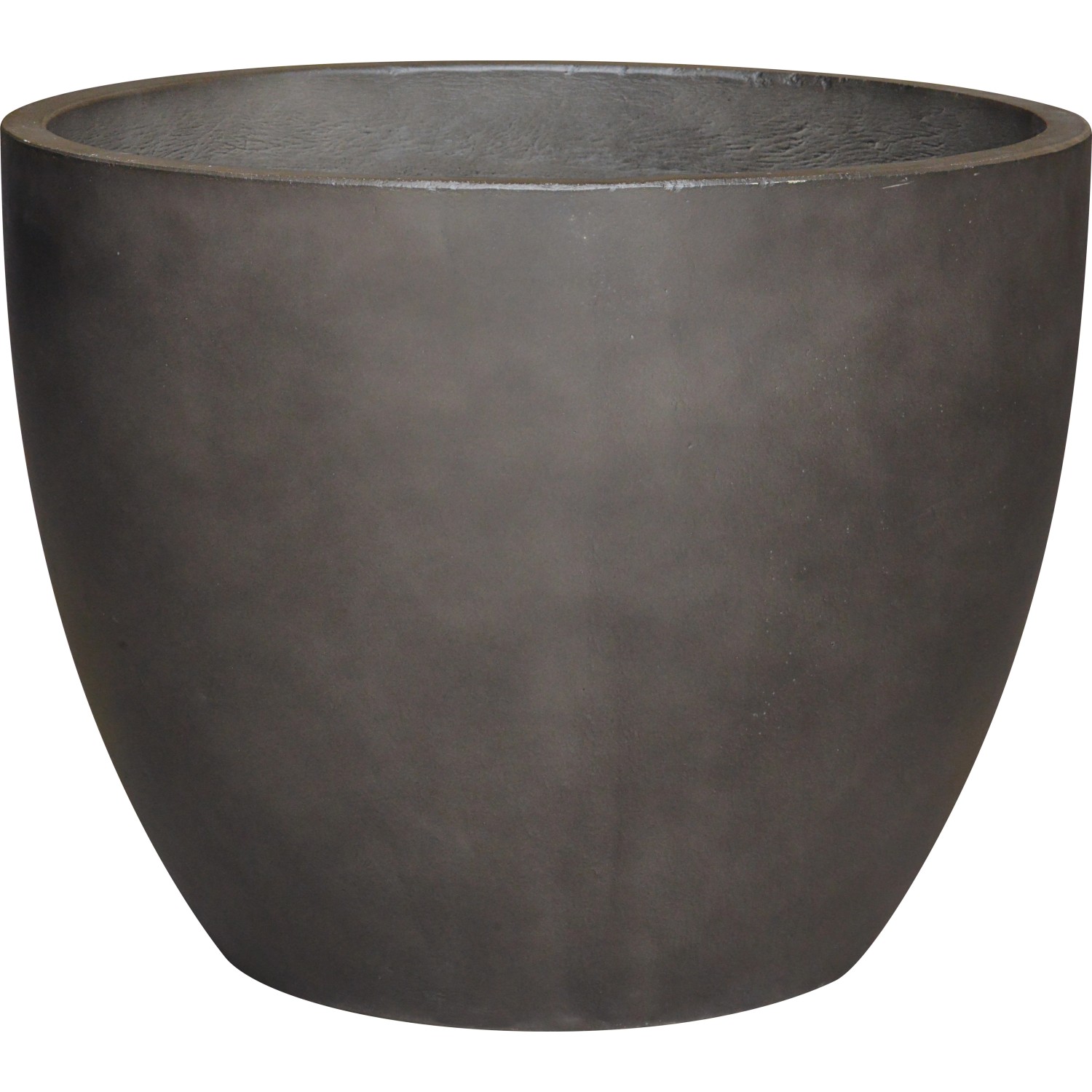 Übertopf Leichtzement Matt Dunkelgrau 32 cm x 32 cm x 28 cm günstig online kaufen