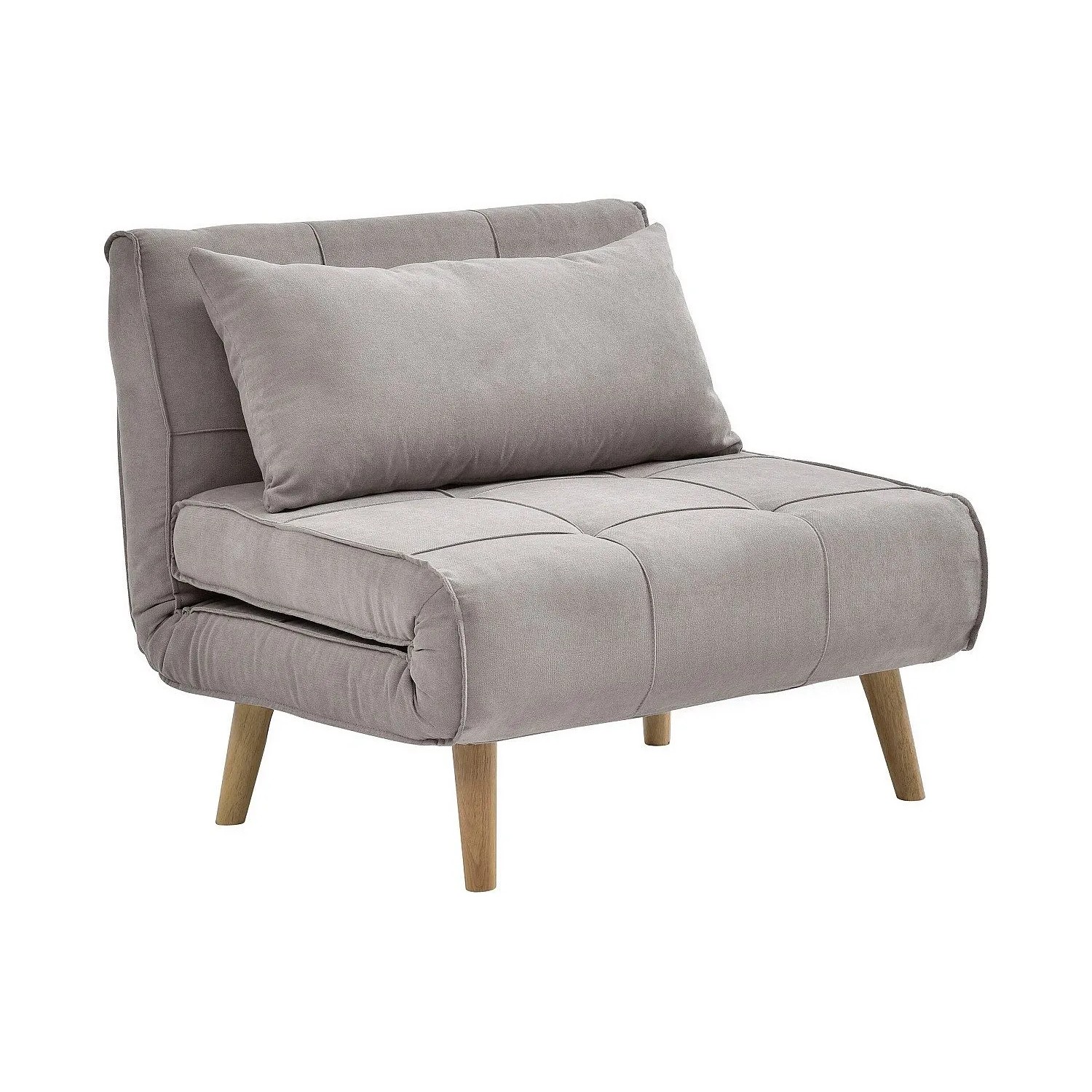 Vente-unique Schlafsessel Chila Taupe 90 cm