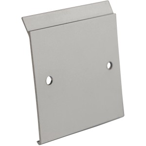 Montageclip für Fuchs Design Sockelleiste, 5 cm, Alu Silber.