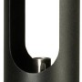 Gardena Fackel ClickUp! für Gartendeko: Schwarze Gartenfackel aus Edelstahl mit ClickUp! System.