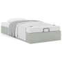 vidaXL Ottoman-Bett ohne Matratze Hellgrau 100x200 cm Samt 3310943_4