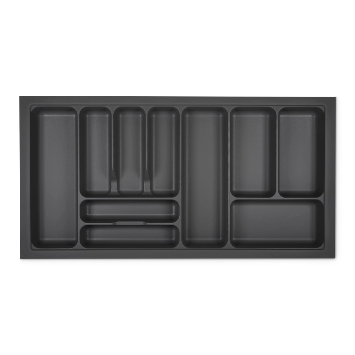 SOTECH Orga-Box I Besteckeinsatz Höhe 55 mm Oriongrau 1000 mm Antirutschbes günstig online kaufen