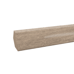 Egger Hohlkehlleiste Eiche Greige, Sockelleiste für Laminat und Hybridböden.