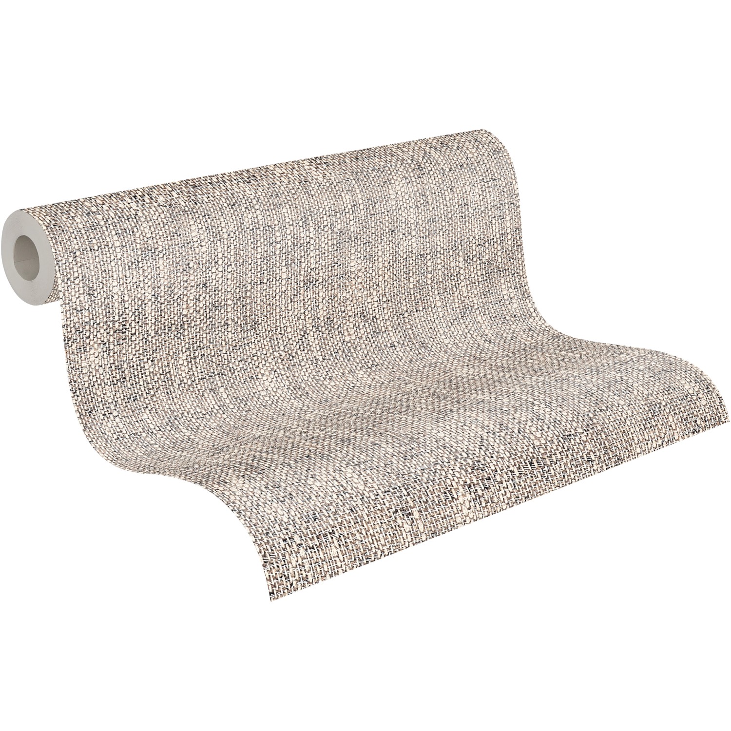 Vliestapete Struktur beige braun B/L: ca. 53x1005 cm günstig online kaufen