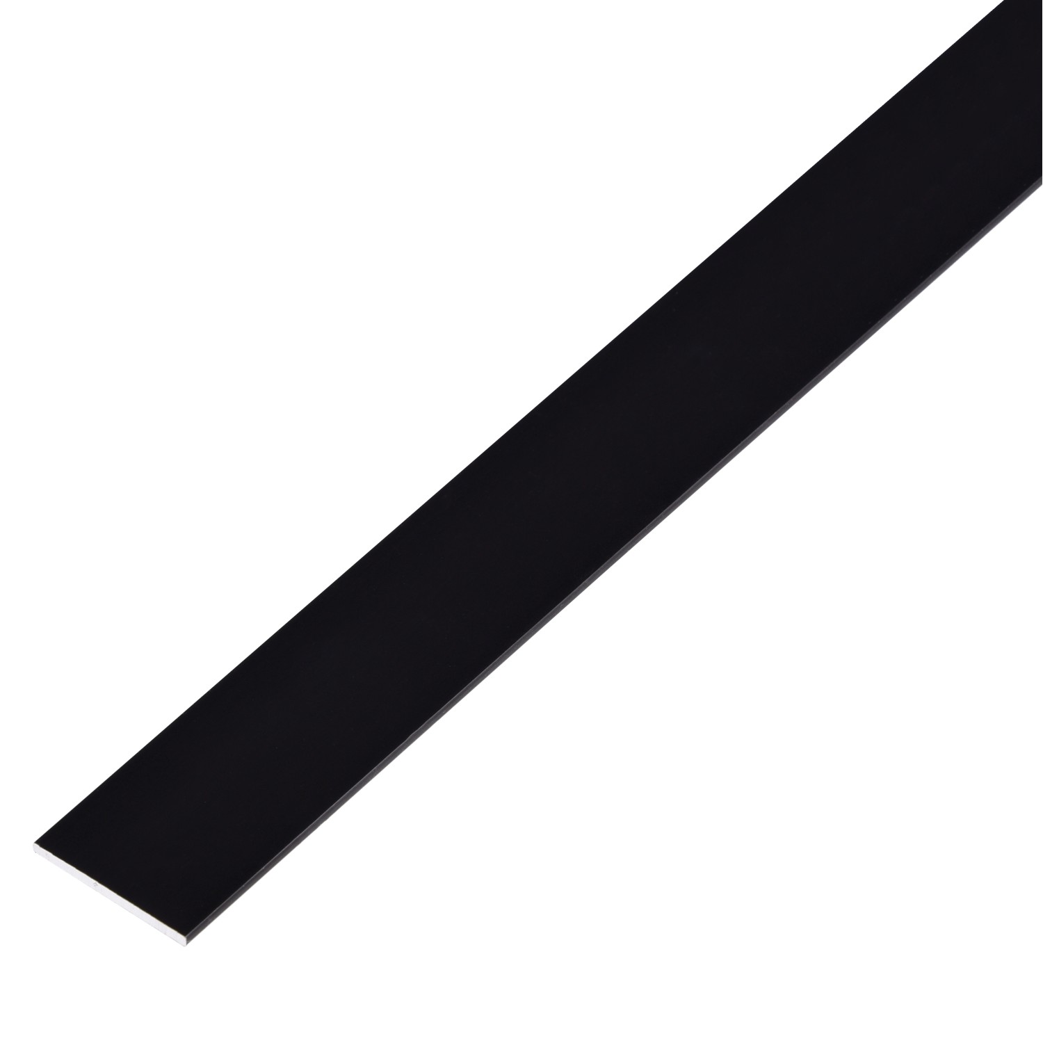 Alberts Flachstange Aluminium Schwarz 30 mm x 2 mm x 2000 mm