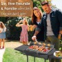 Zilan ZLN-3789 2in1 Standgrill Elektrogrill Tischgrill Thermostat 2400 W_7