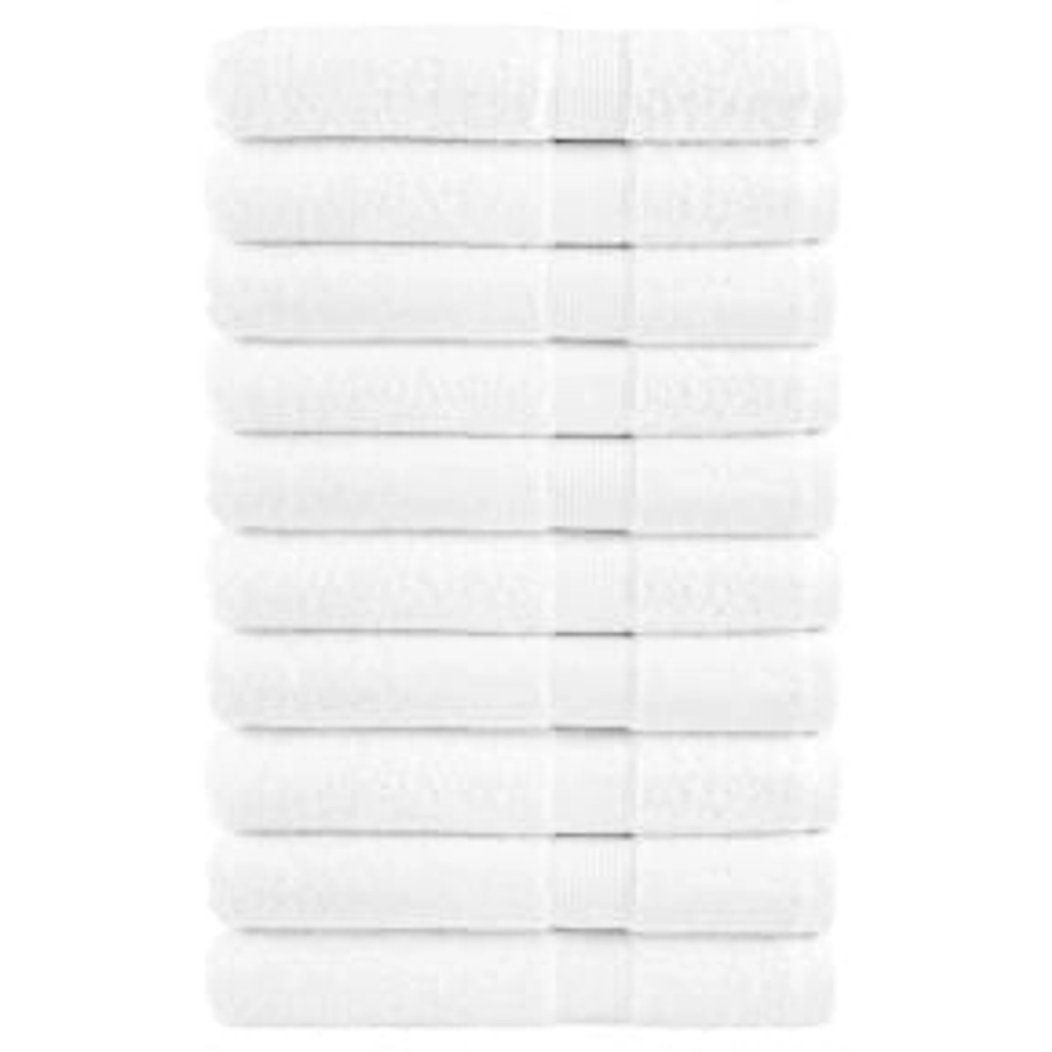 vidaXL Premium-Handtücher 10 Stk Weiß 100x200cm 600g/m2 100% Baumwolle günstig online kaufen