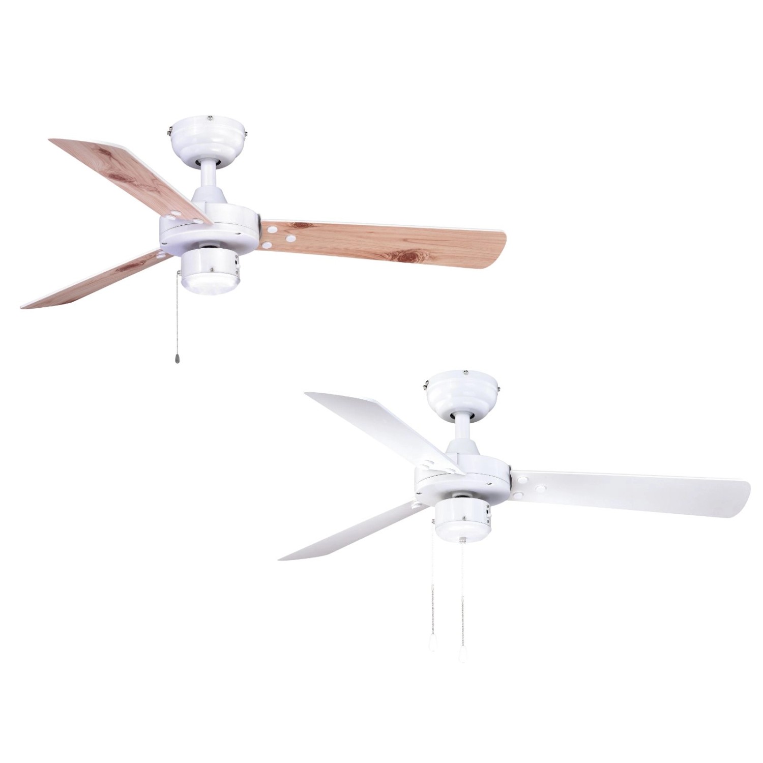 AIRERYDER Deckenventilator Cyrus Weiß 107 cm mit Zugschnur günstig online kaufen