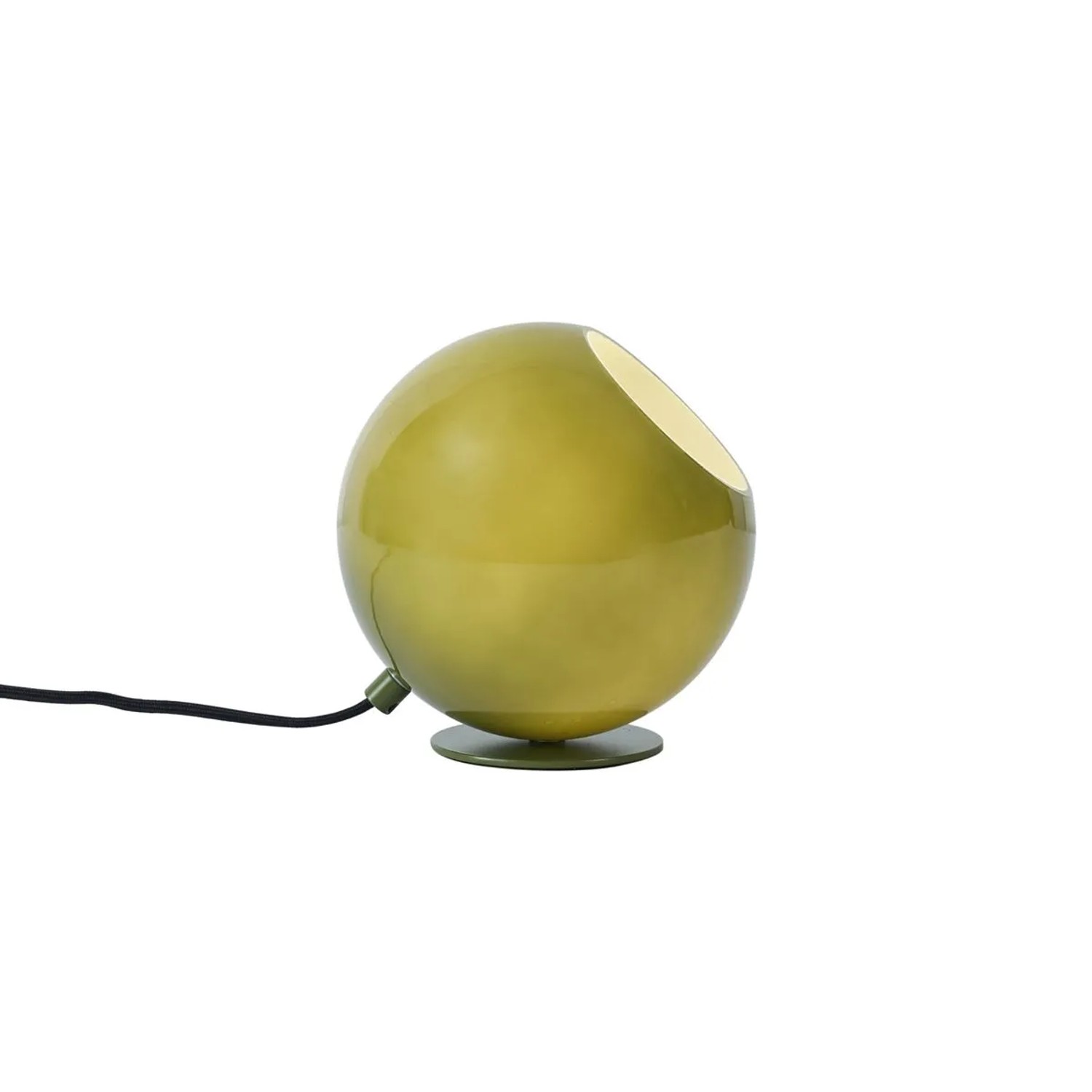 QAZQA Retro Tischleuchte Grün mit Glas Mabel
