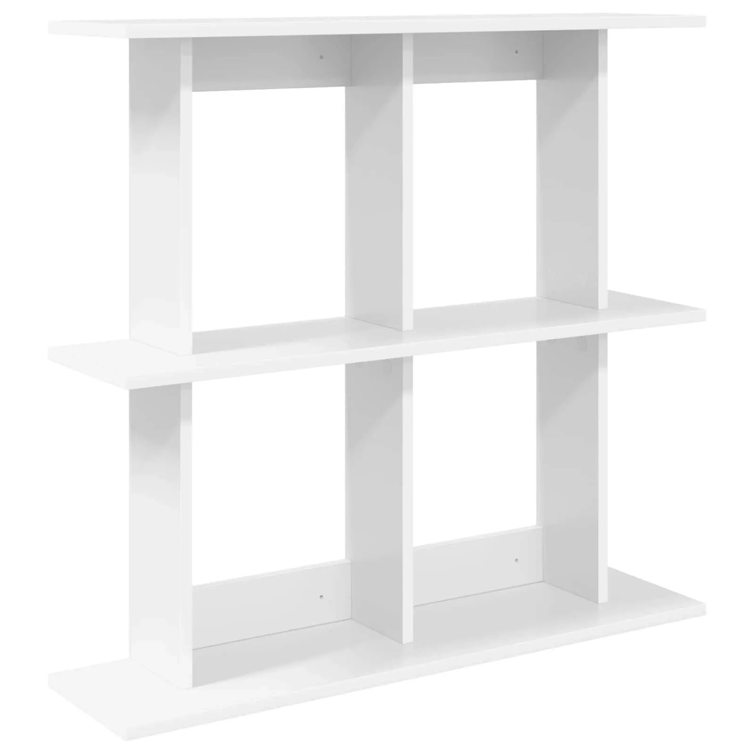 vidaXL Wandregal Wandhalterung Weiß 100 x 20 x 75 cm Holzwerkstoff 8012084