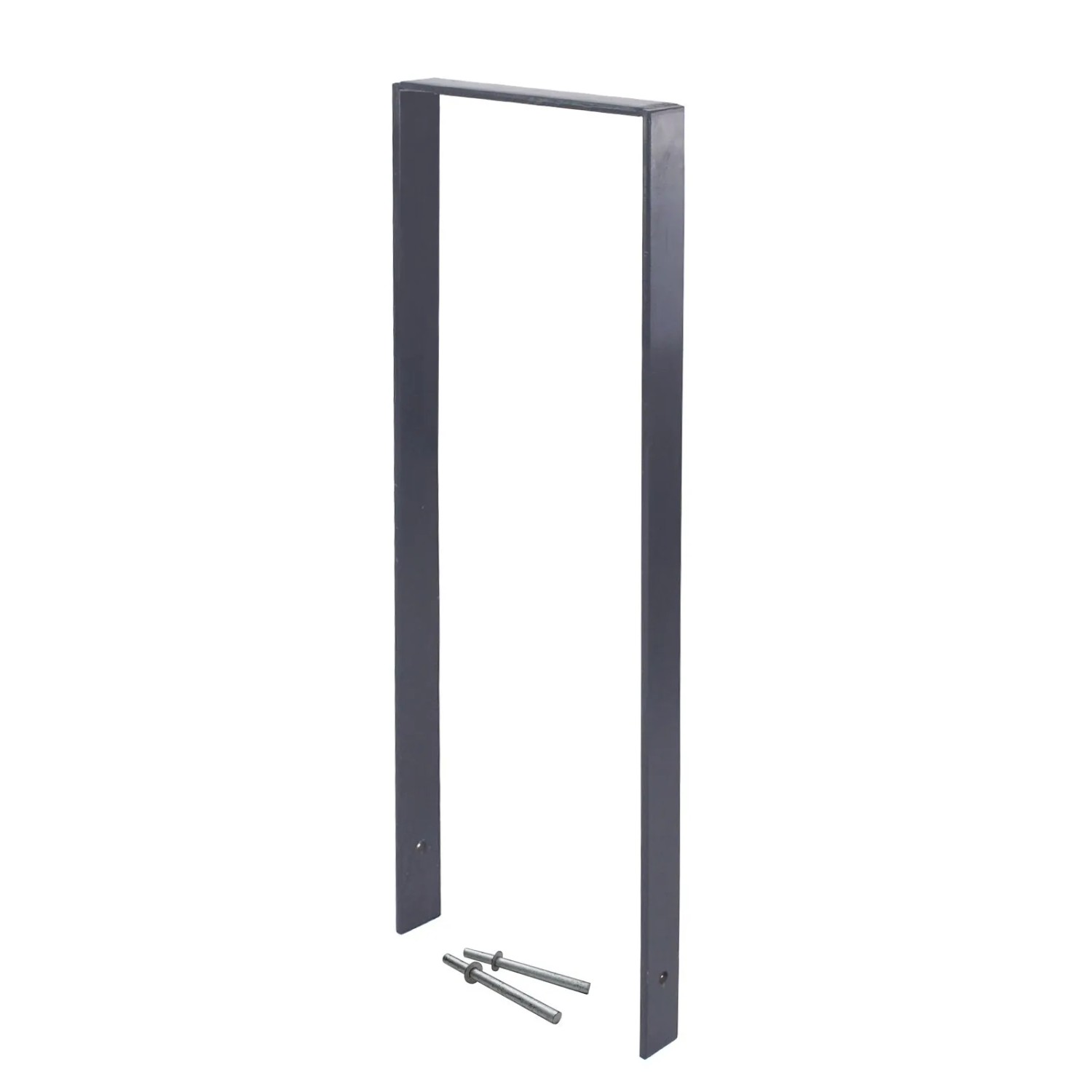 TRUTZHOLM Fahrradanlehnbügel 119 x 39 cm Flachstahl 13 mm Anthrazit Typ U