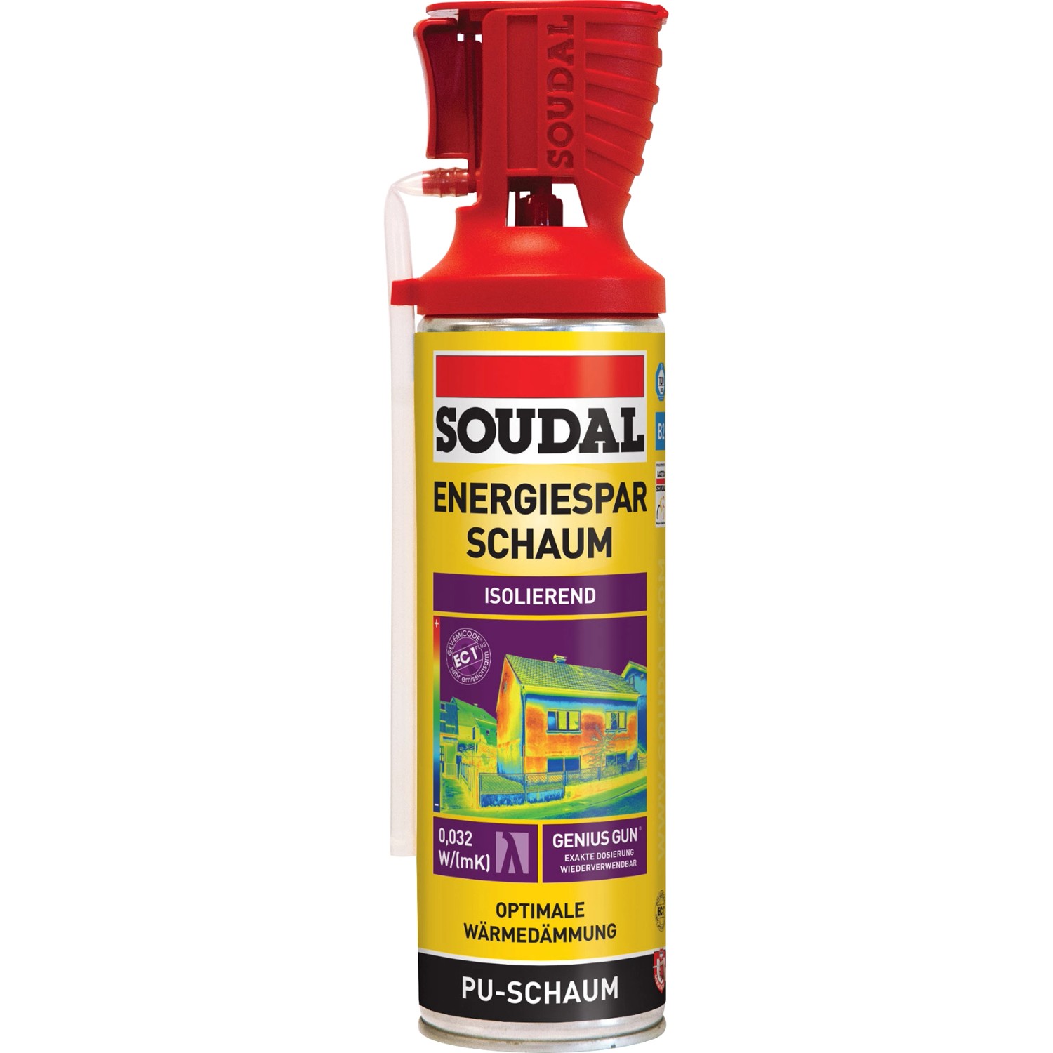 Soudal Energiesparschaum B2 Genius Gun 500 ml