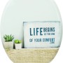 Sanfino WC-Sitz Life mit Motiv "Life begins at the end of your comfort zone".