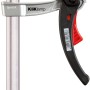 Bessey KliKlamp KLI25 Zwinge: Leichte Hebelzwinge mit Magnesiumbügel und rotem Griff.