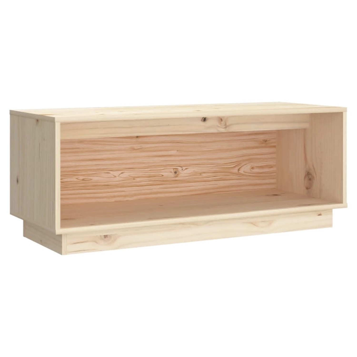 vidaXL TV-Schrank 90x35x35 cm Massivholz Kiefür günstig online kaufen