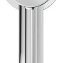 Ideal Standard Ceraline Bidetarmatur in Chrom mit rundem Design und seitlichem Hebel.