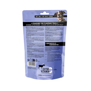 Chewies Fleischstreifen Soft Maxi Ziege, 150g, Hunde-Kaustreifen, luftgetrocknet, mit Vitamin C.