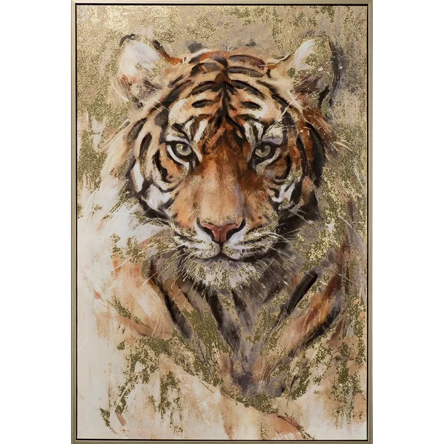 Art Universe Leinwandbild Young Tiger 62 x 92 cm