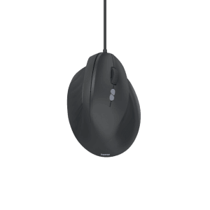Hama Vertikalmaus ECM-500R Ergonomisch mit Kabel Optisch 7 Tasten Schwarz