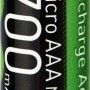 AAA Akku, 700mAh, Ni-MH, für Batterie Ladegerät-Set
