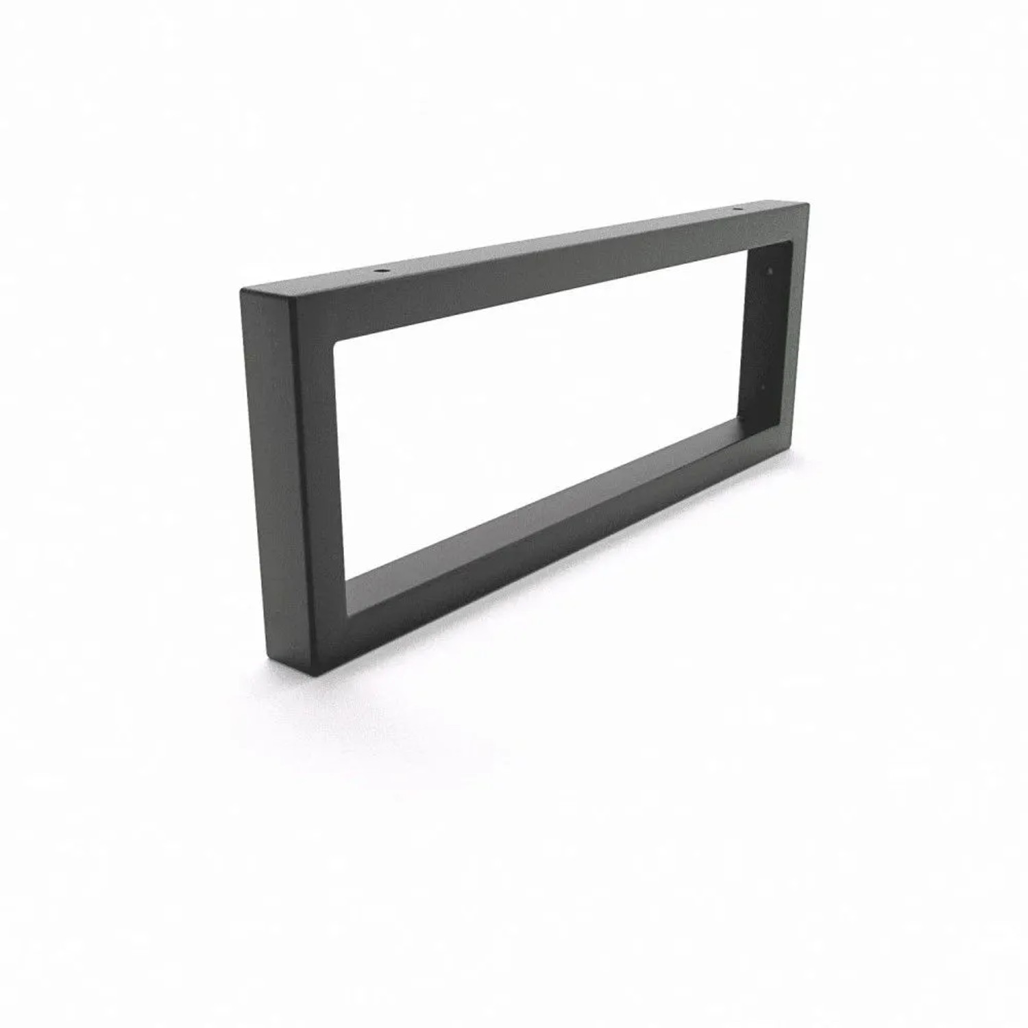 HEVVA Waschtischhalterung RHEIN 15 cm Hoch 40 cm Tief 1 Halter Schwarz