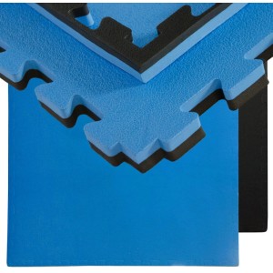 eyepower Kampfsportmatte 90 x 90 x 4 cm Blau