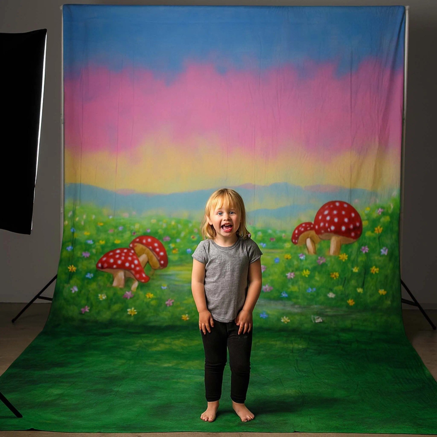 Walimex Pro Motiv-Stoffhintergrund 'Alice' 3X6M Fotohintergrund Video Kamera_5
