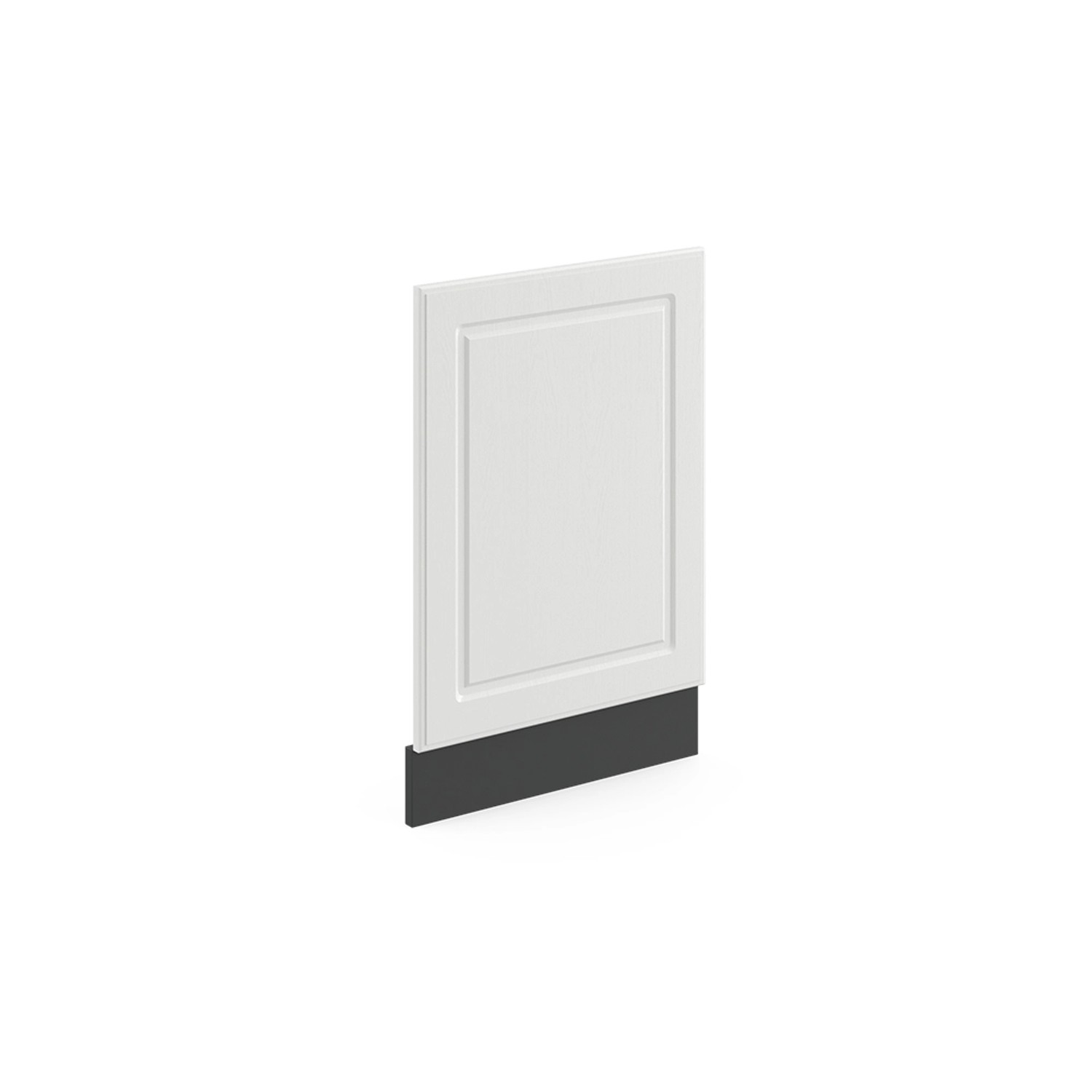 Thumbnail - Vicco Frontblende R-Line Weiß Landhaus/Anthrazit 45 cm ohne Arbeitsplatte