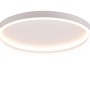 Weiße, runde LED-Deckenleuchte Rotonda, 35 cm Durchmesser, für Wohnräume.