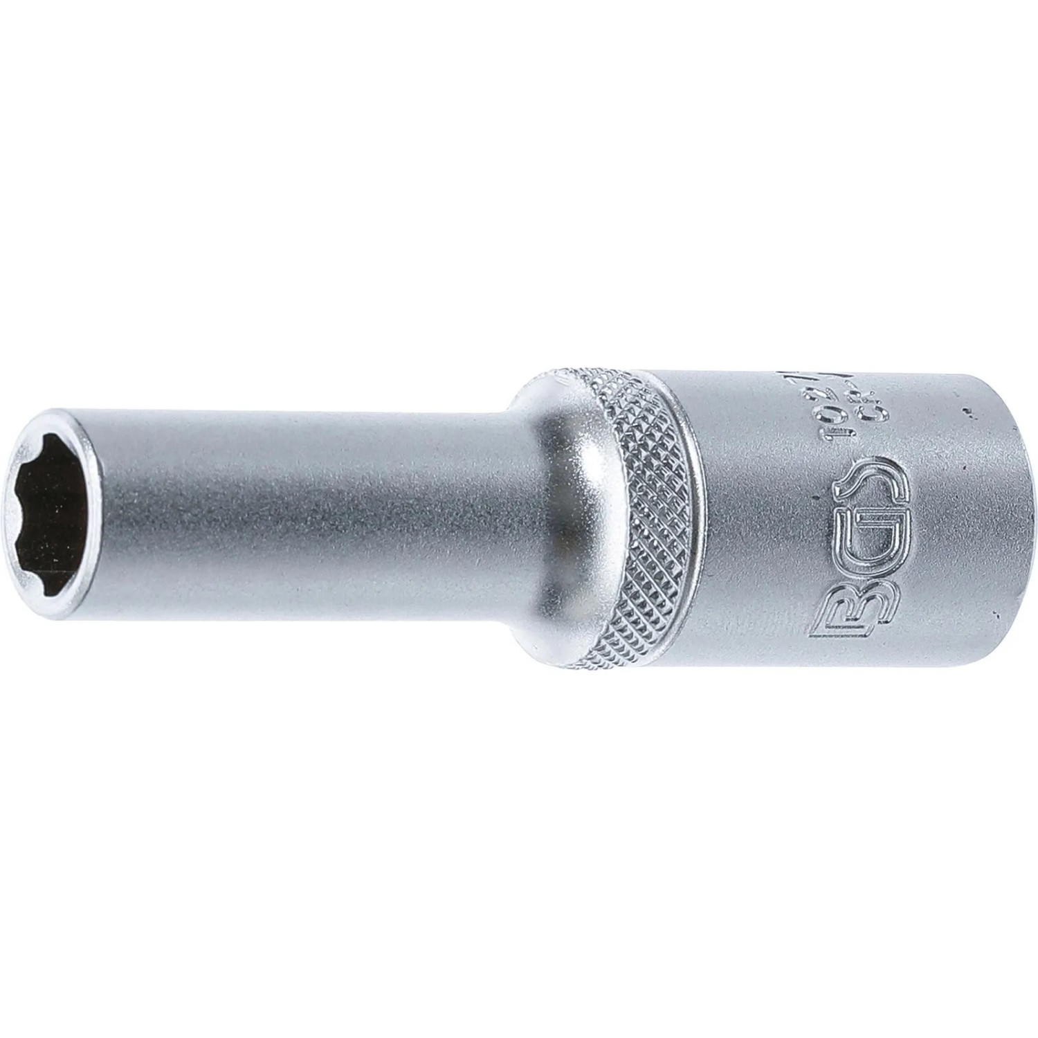 BGS Steckschlüssel Einsatz Super Lock Tief Antrieb Innenvierkant 12 5 Mm  1 2 Zoll  SW 10 Mm 10270
