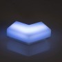 Trio Lines LED-Lichtsystem V-Verbinder, blau leuchtend, für smarte Leuchten.