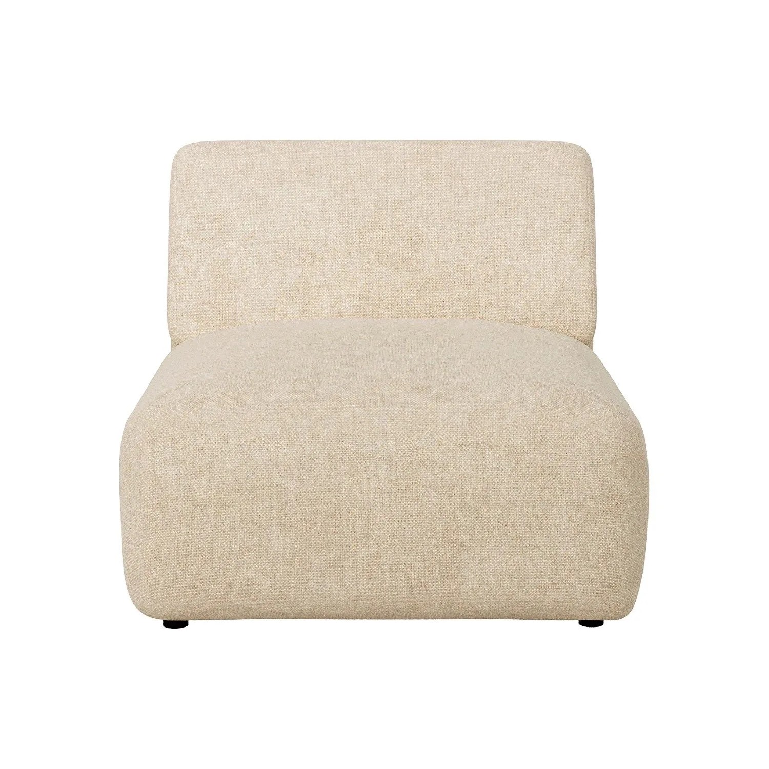Vente-unique Sessel Mit Gerader Rückenlehne Pogni Beige 75 cm