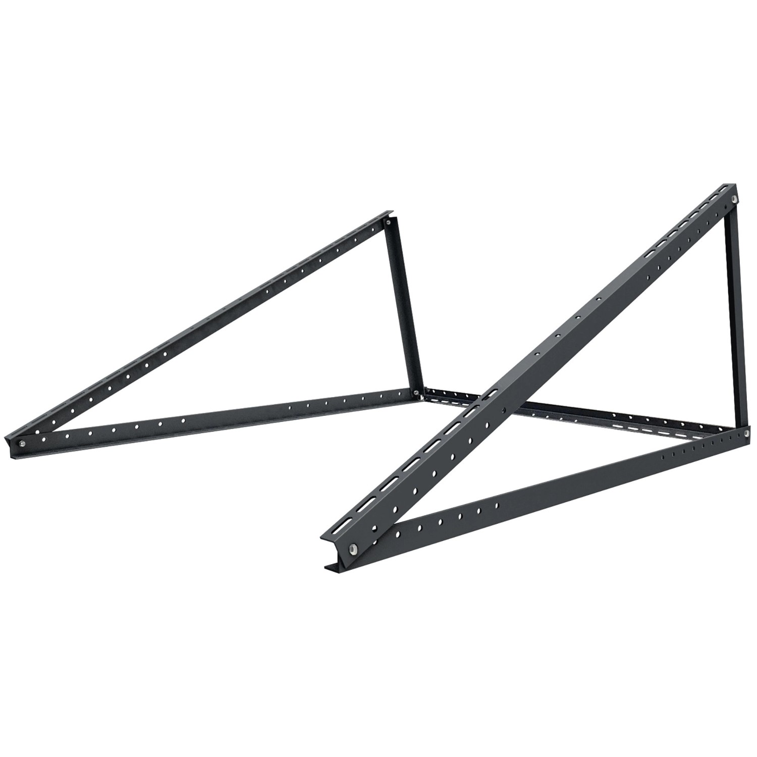 Schwaiger Ständerwerk SOBM1030 für 1 Solarmodul Verstellbar Aluminium-Schwarz