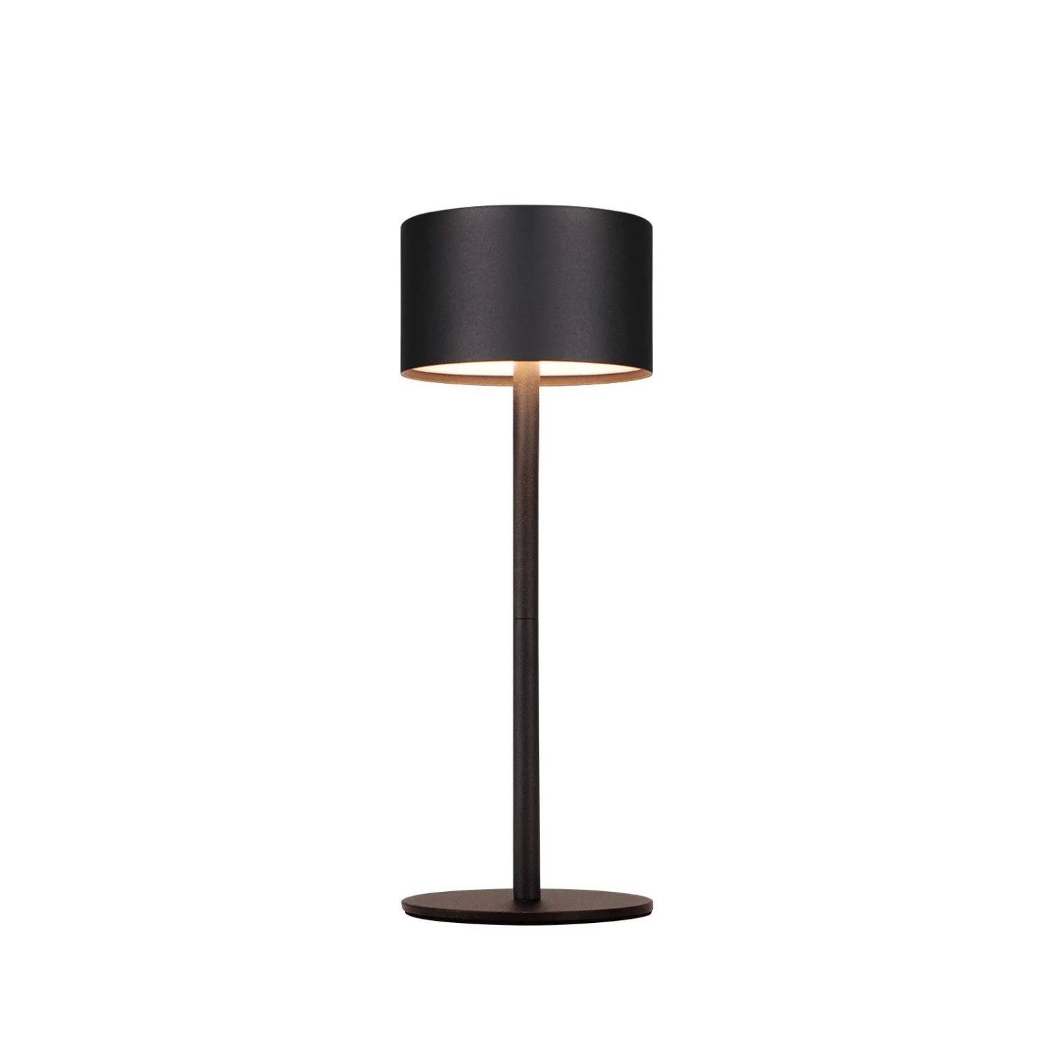NETTLIFE LED Tischlampe aus Metall L25cm Schwarz 3000/4000/6500K  Mit USB Modell T20122C325XH