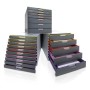 Durable Schubladenbox A4 Varicolor mit 7 Fächern in Grau und bunten Farben zur Büro-Organisation.