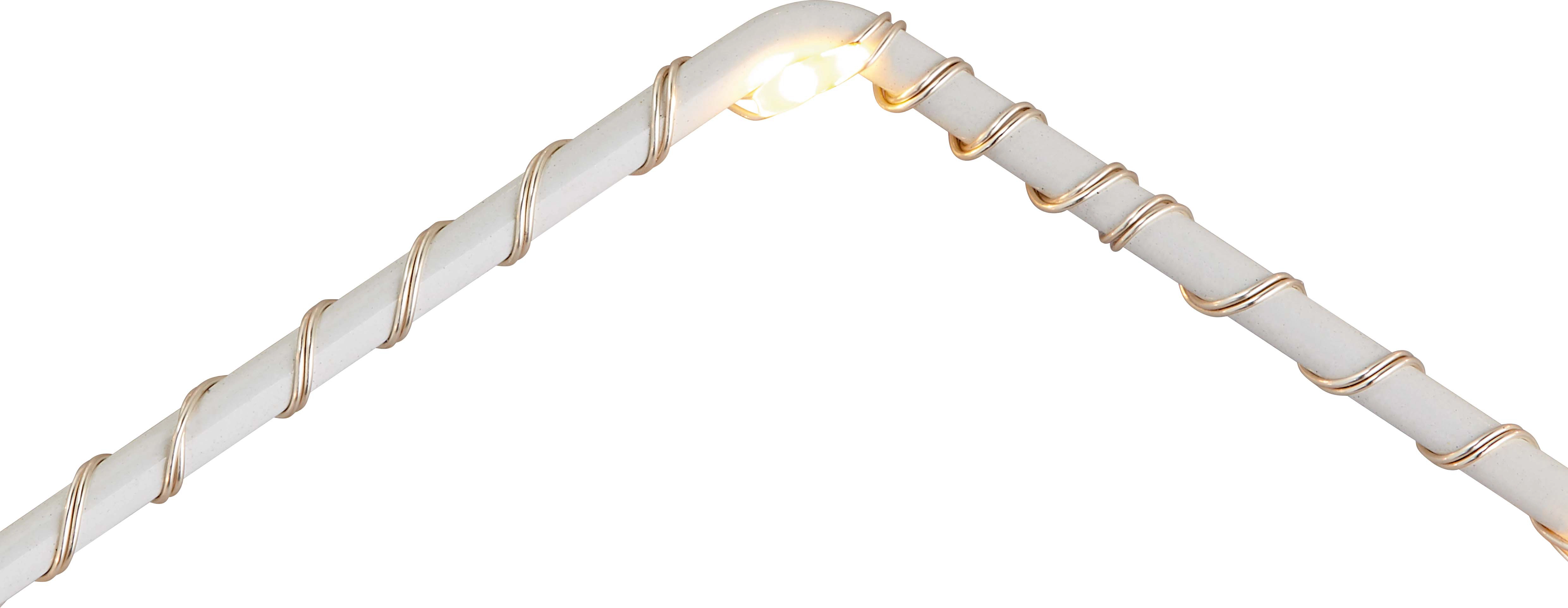 LED Deko Leuchte Metall-Stern 20 warmweiße LEDs innen kaufen bei OBI
