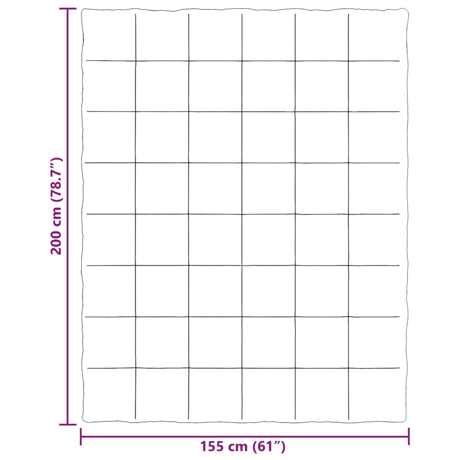 vidaXL Ganzjahresbettdecke Anthrazit 155 x 200 cm Mikrofaser 42025991_10