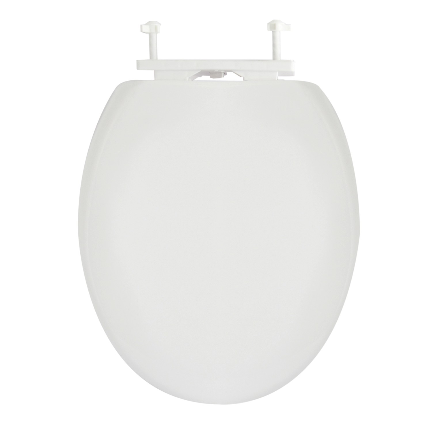 MSV WC-Sitz Kunststoff 44 cm x 36 cm x 5 cm Weiß günstig online kaufen