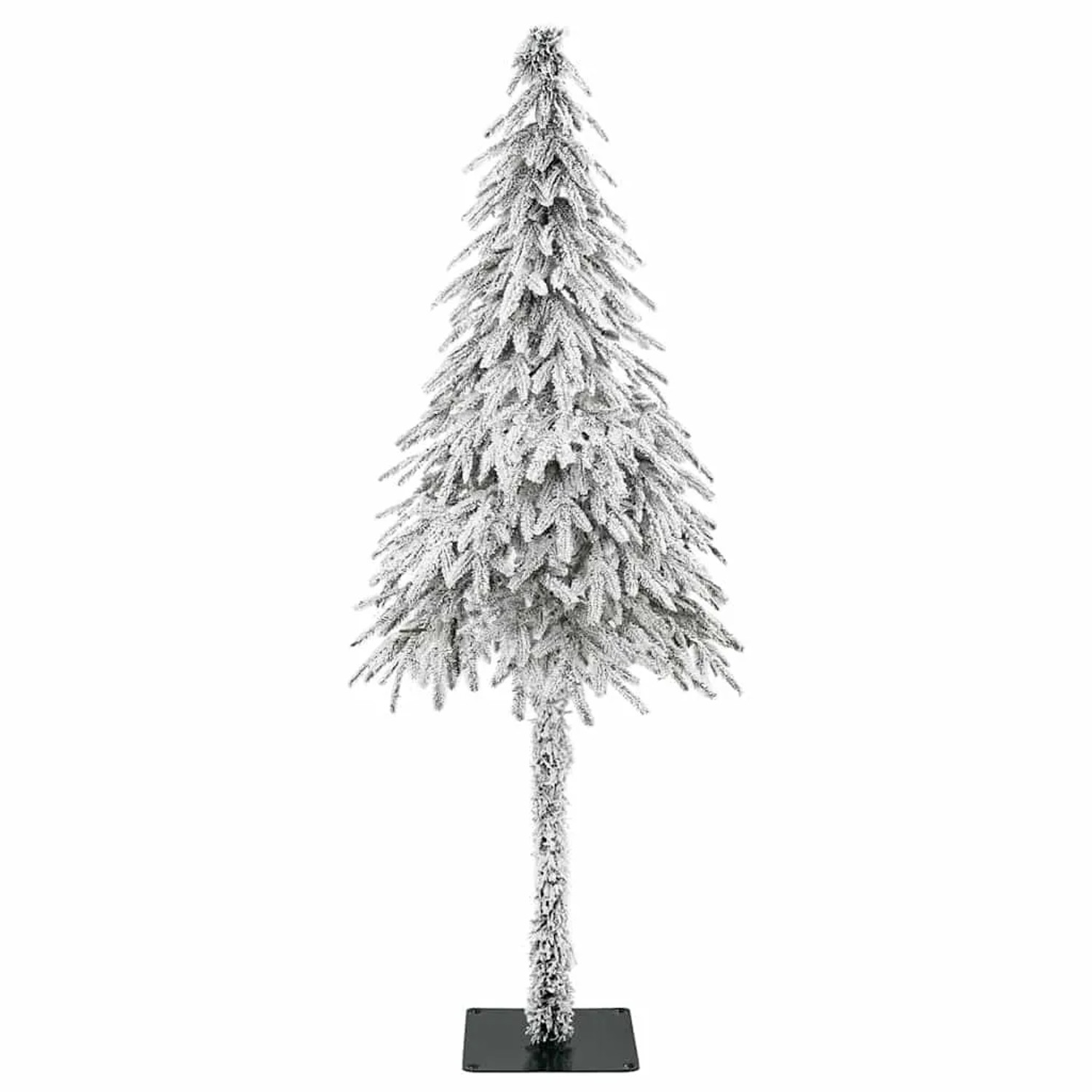vidaXL Künstlicher Weihnachtsbaum Weiß 58 x 58 x 120 cm 4102778