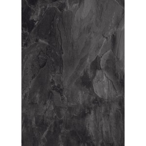 Designboden in dunkler Schiefer-Optik. Laminat Binyl Pro Brecon Slate für Wohn- und Gewerberäume.