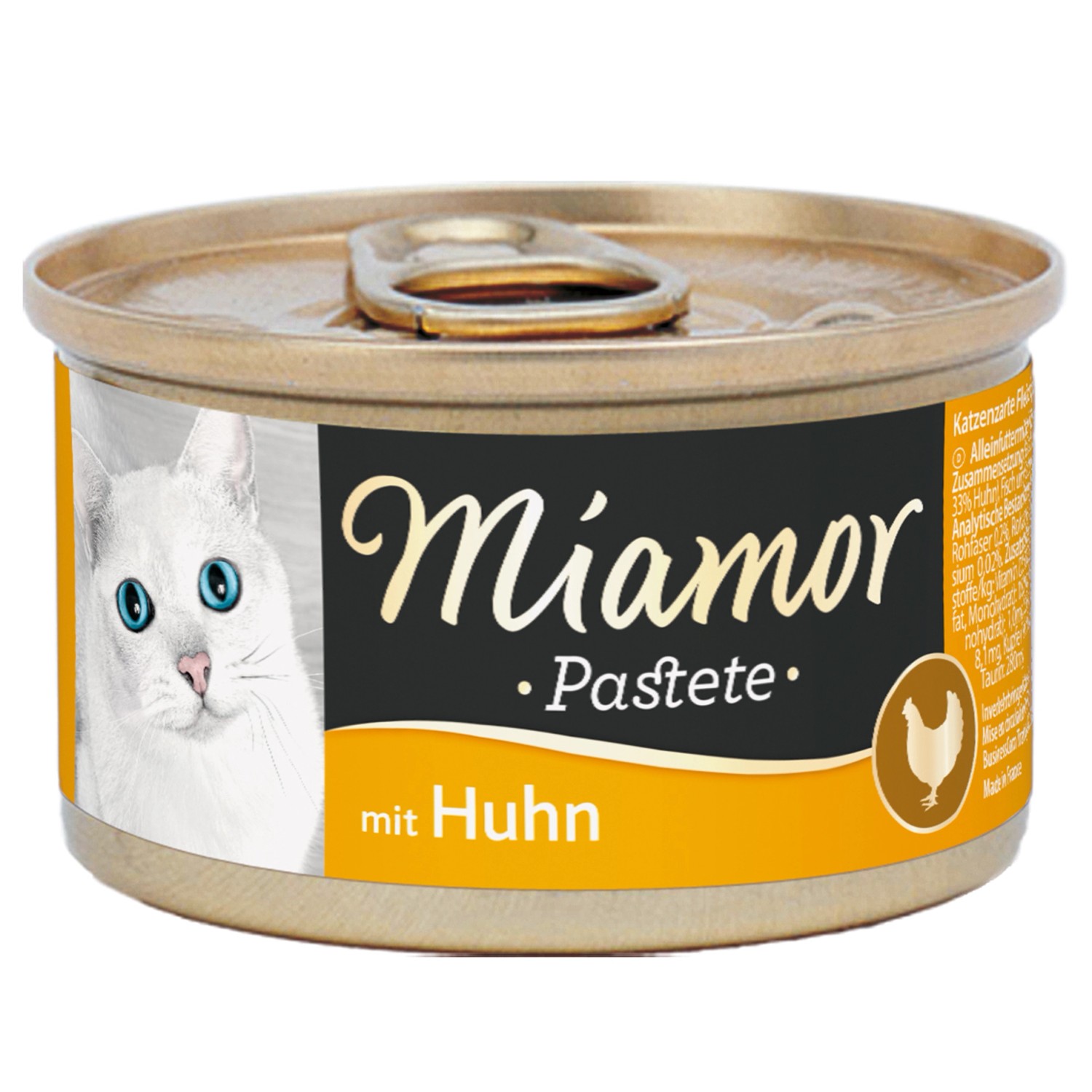 Miamor Katzen-Nassfutter Pastete Huhn 85 g