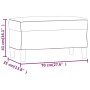vidaXL Sitzbank Creme 70x35x41 cm Stoff 349369_7
