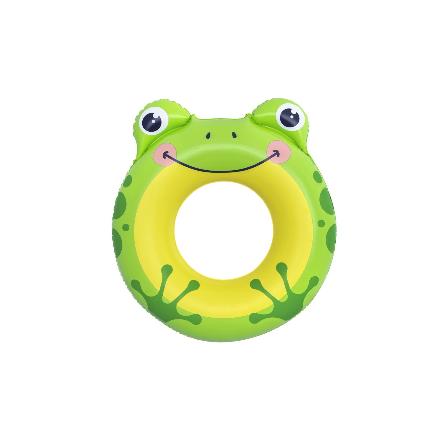 Bestway Schwimmring als Frosch, grün/gelb, für Kinder von 3-6 Jahren.