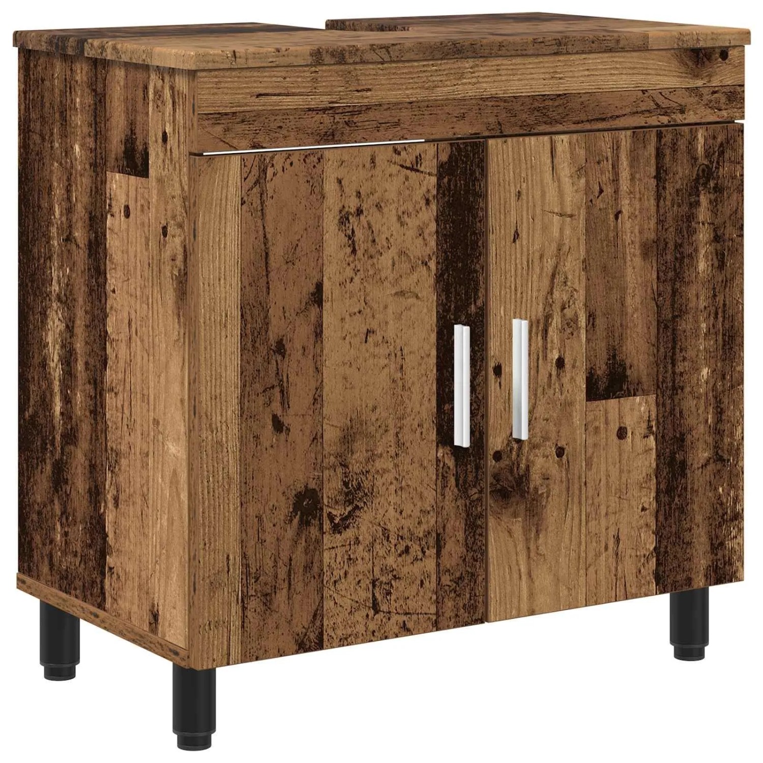 vidaXL Waschtisch Altholz 60 x 35 x 60 cm Holzwerkstoff 889403