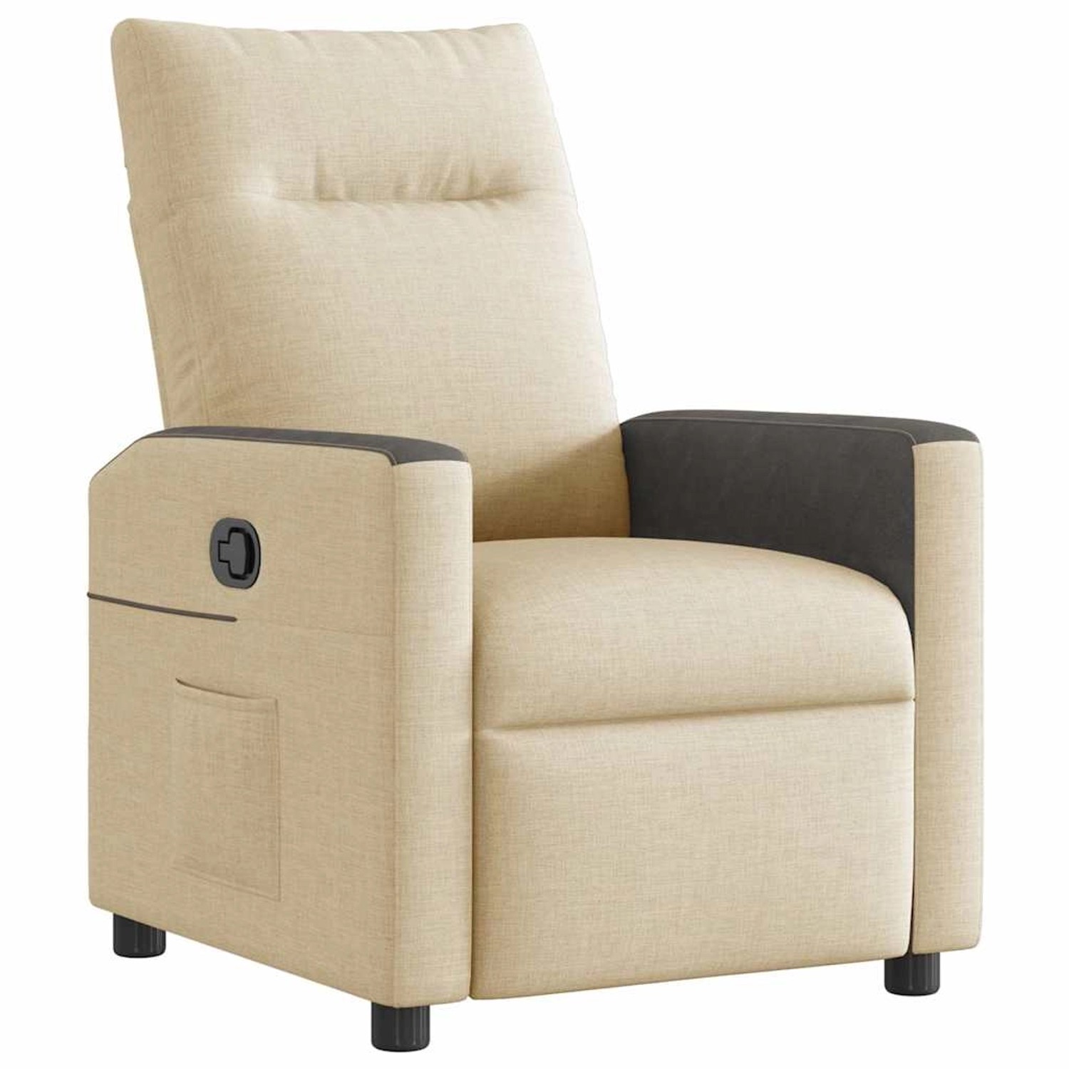 vidaXL Relaxsessel Creme Stoff 4104829 günstig online kaufen
