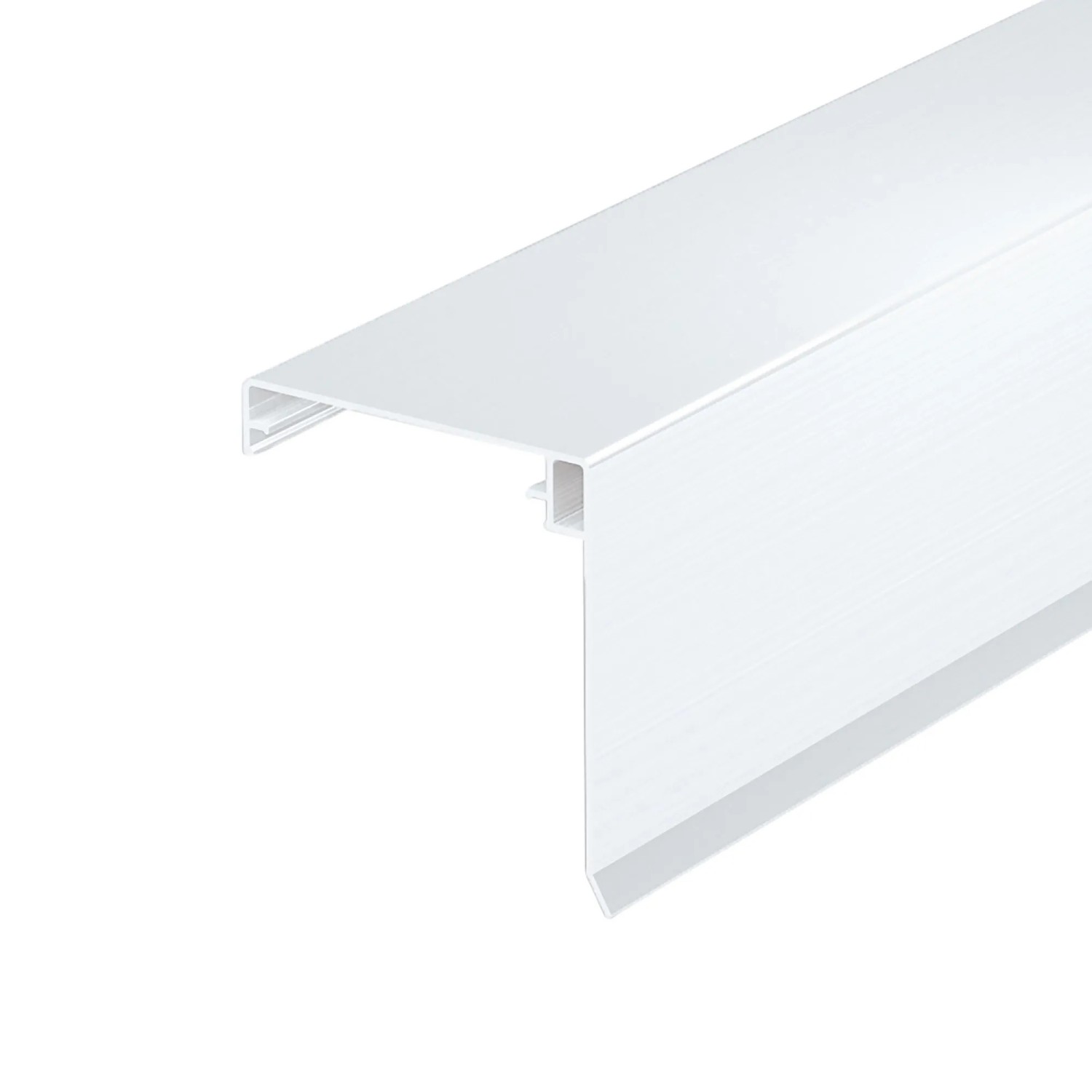 Thumbnail - T&J Wetterschenkel-Klemmdeckel Weiß 5.000 mm