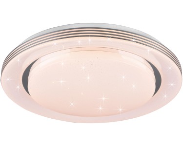 Reality LED-Deckenleuchte Sternenhimmel Atria Ø 48 cm Weiß kaufen