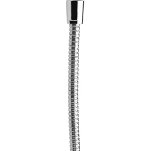 Verchromter Brauseschlauch aus Edelstahl für Wannebrause-Set, 150 cm lang.