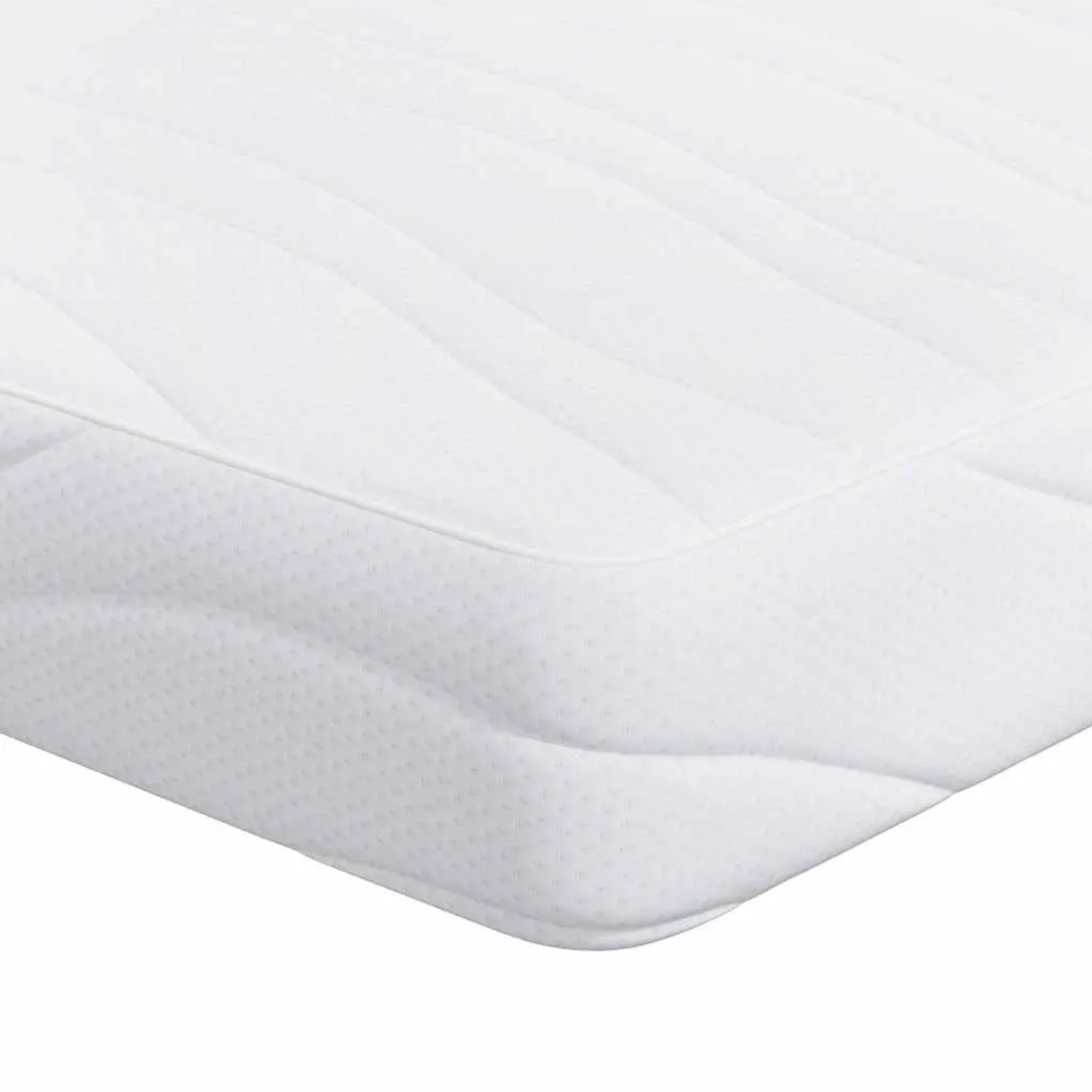 vidaXL Matratze Weiß 100 x 200 cm Gel-Speicherschaum 4106315